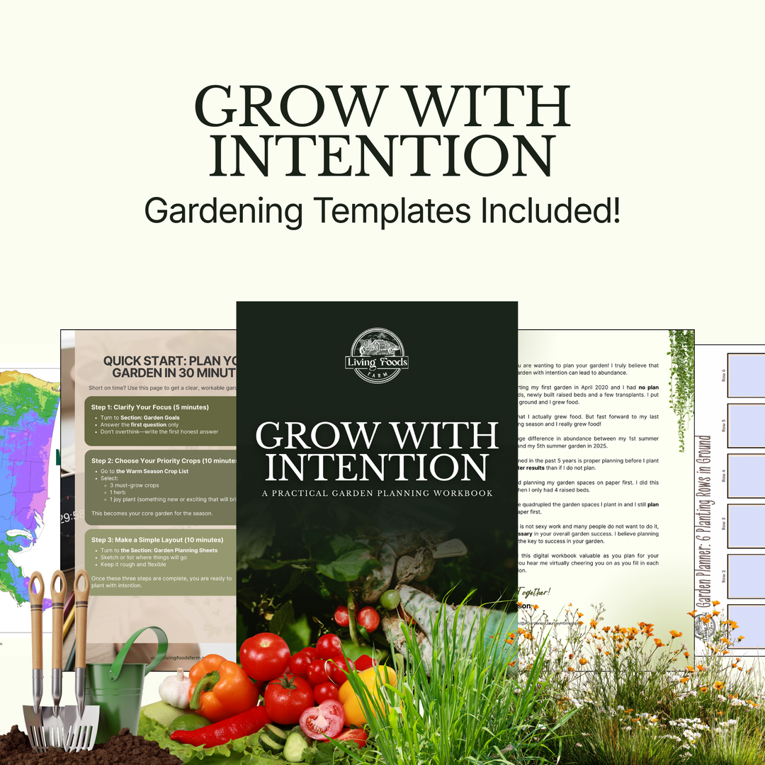 Grow With Intention: A Practical Garden Planning Workbook