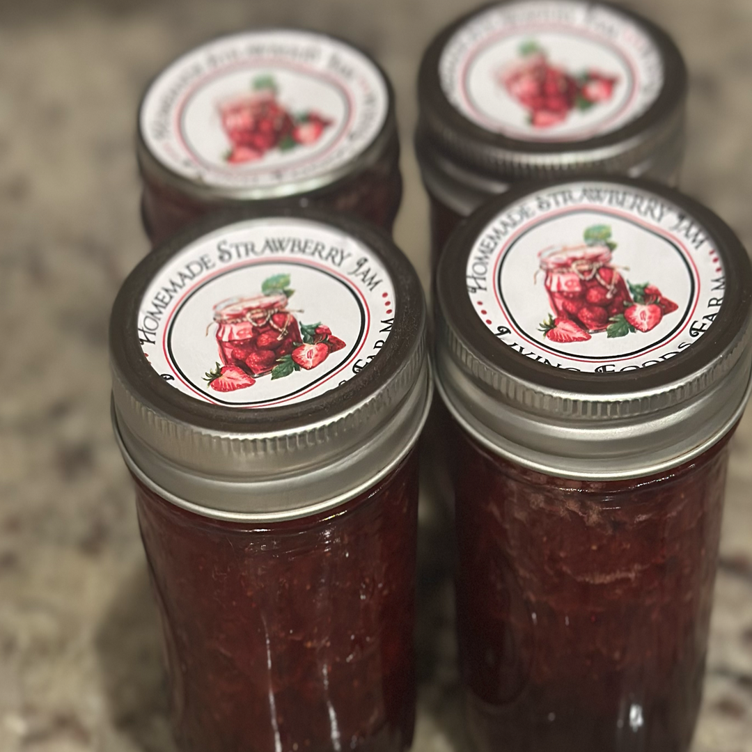 Homemade & Canned Strawberry Jam