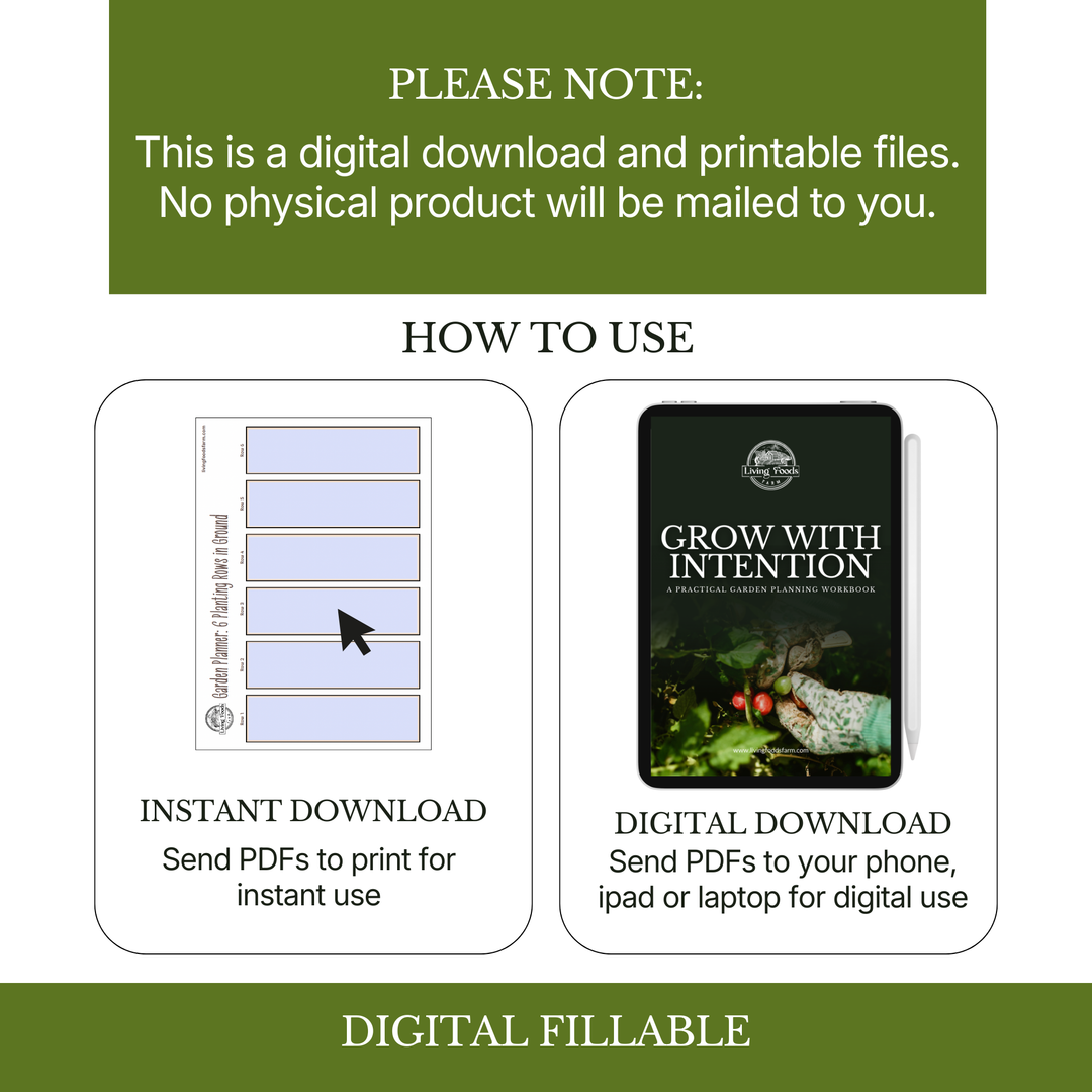 Grow With Intention: A Practical Garden Planning Workbook