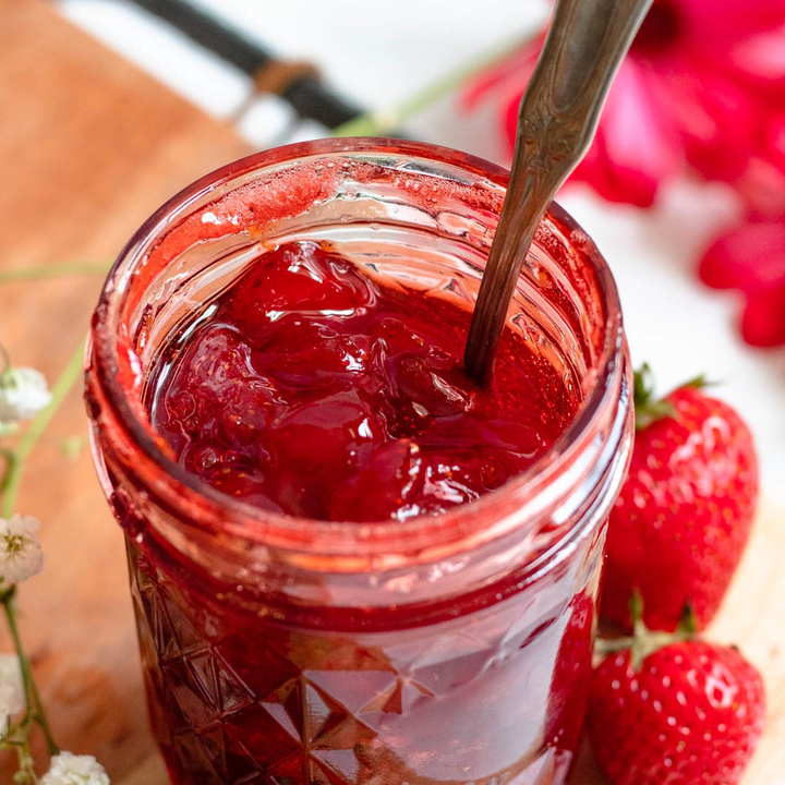 Homemade & Canned Strawberry Jam