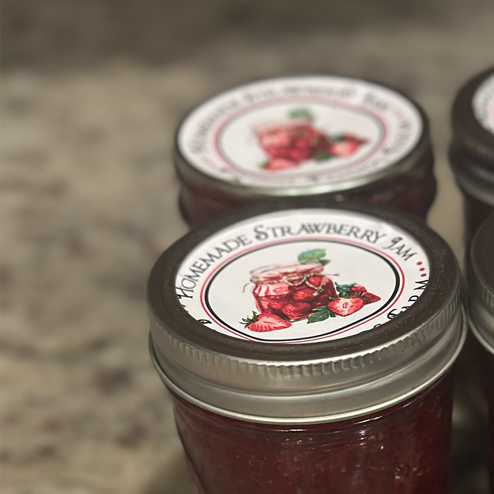 Homemade & Canned Strawberry Jam